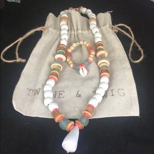 Twine & Twig Kids Necklace and Bracelet Set